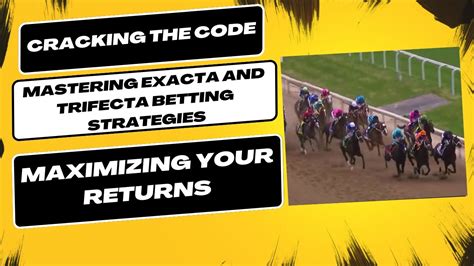 Exacta Betting Strategies .